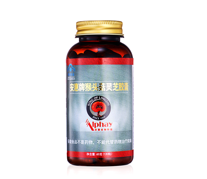 PP电子(中国大陆)官方网站牌猴头菇灵芝胶囊